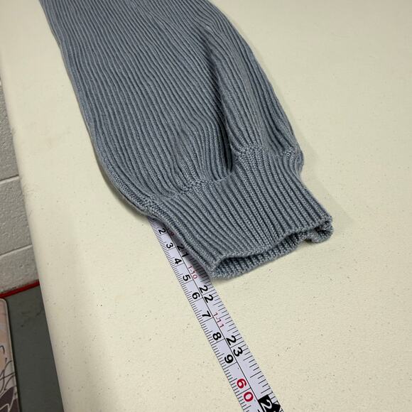 Lululemon Size 6 Reversible Crossover Sweater Boolux Cashmere Blend Athleisure - Picture 8 of 11